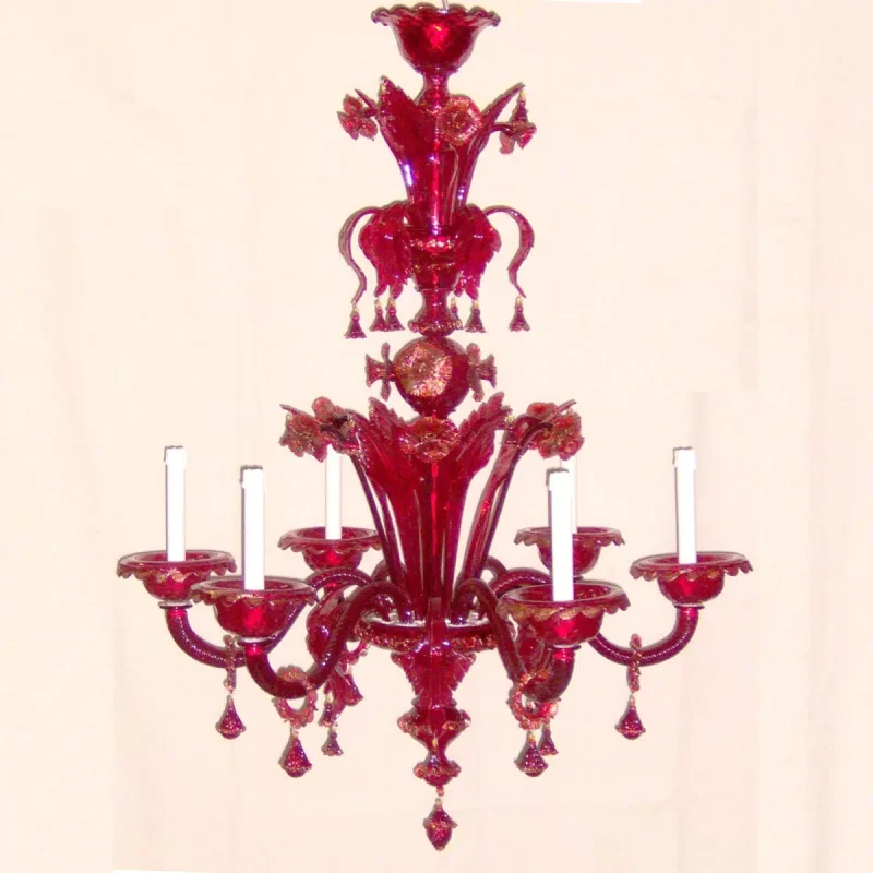 "Benedetta" Murano glass chandelier